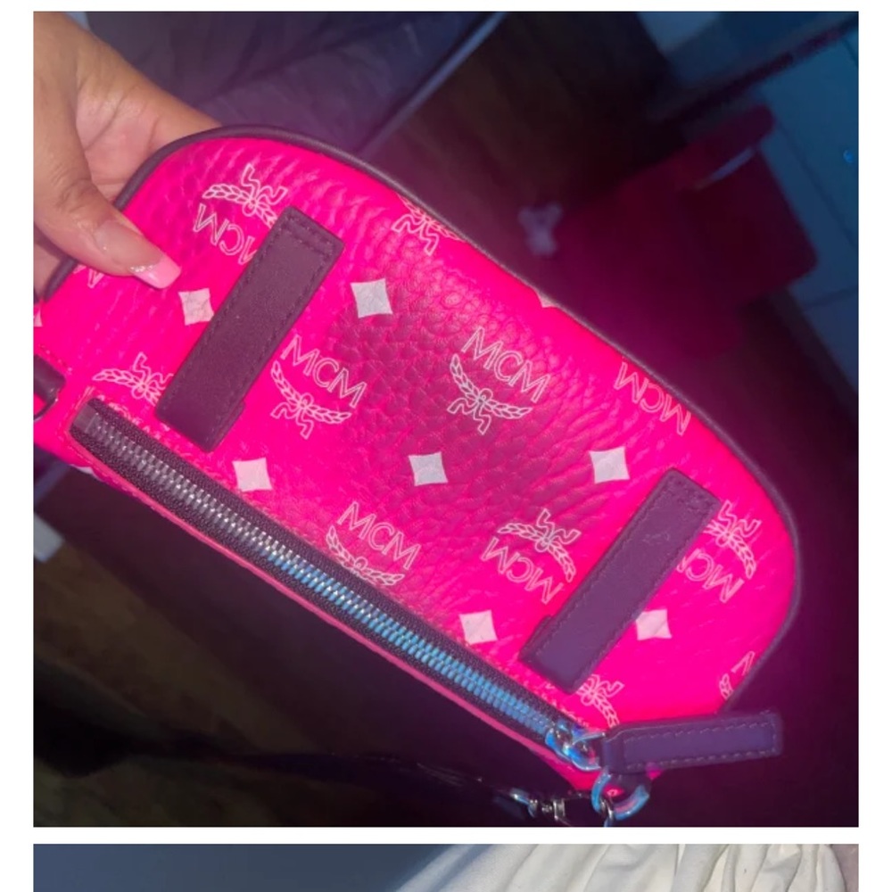 Pink Patterned Crossbody Bag - Picture 5 of 10